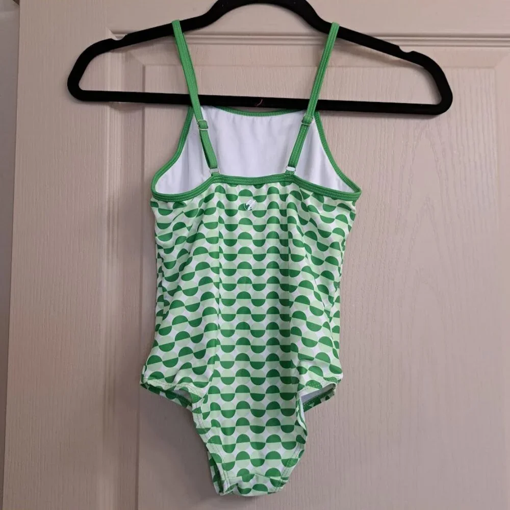 Nani Verde Mini‎ Strappy one piece girls swimsuit swimwear Nordstroms size 10